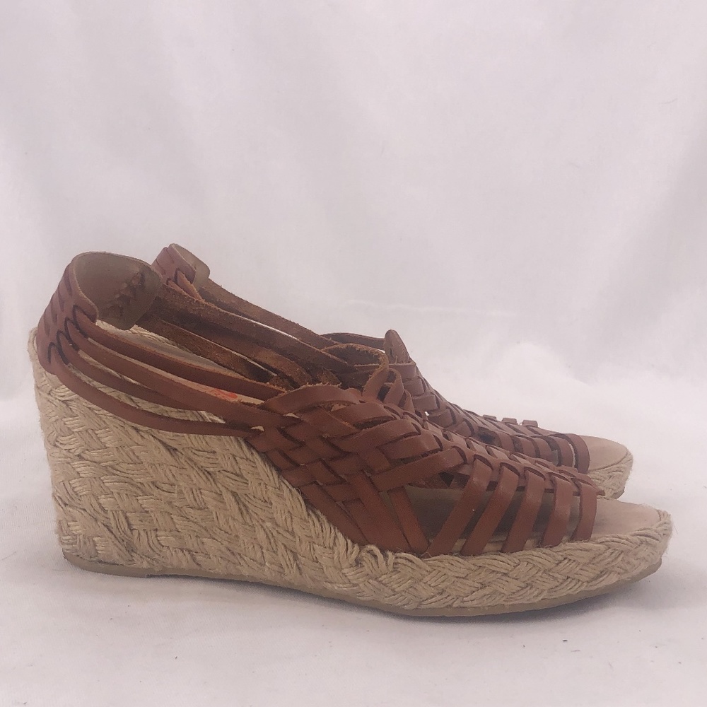 Michael Kors Huarache Style Espadrille Wedges